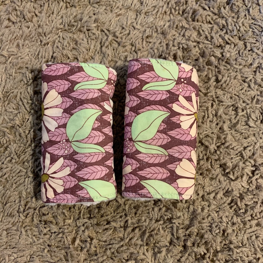 Car seat strap covers